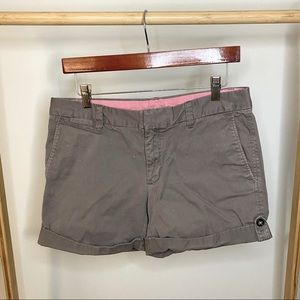 Tan Khaki Brown Stretch Shorts, Banana Republic, Size 6